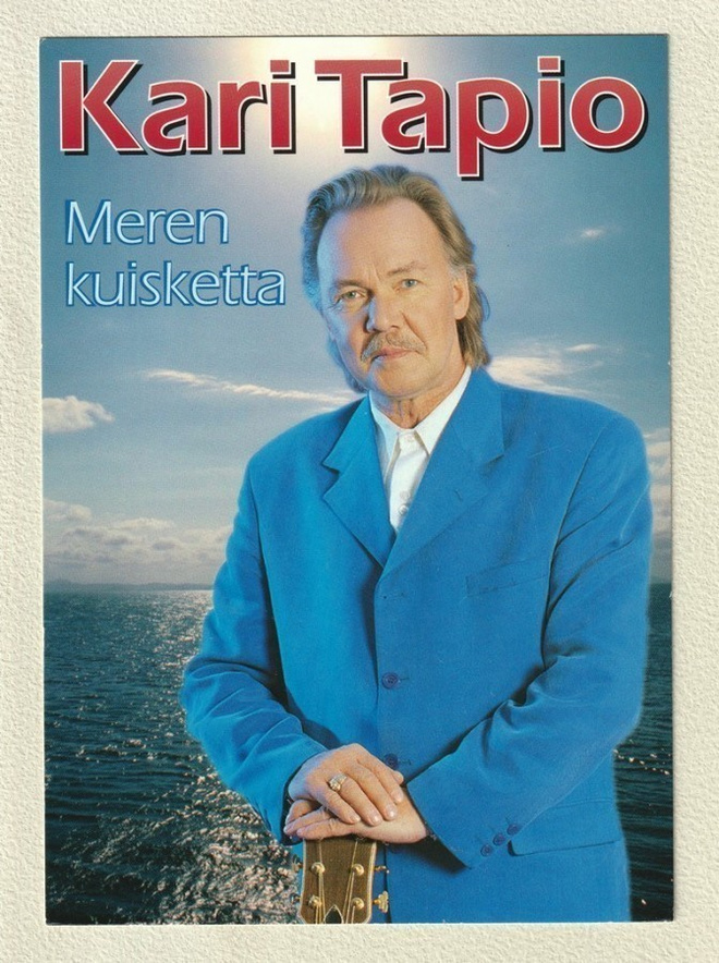 Kari Tapion fanikortti vuodelta 1997