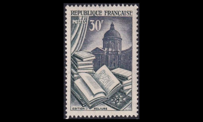 Ranska 997 ** Vientiteollisuuden tukeminen 30 Fr (1954)