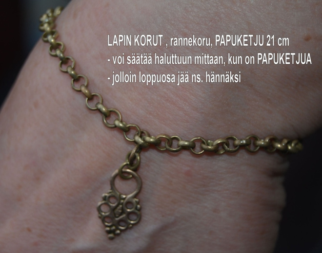 KK, LAPIN KORUT , PRONSSI, RANNEKORU, papuketju