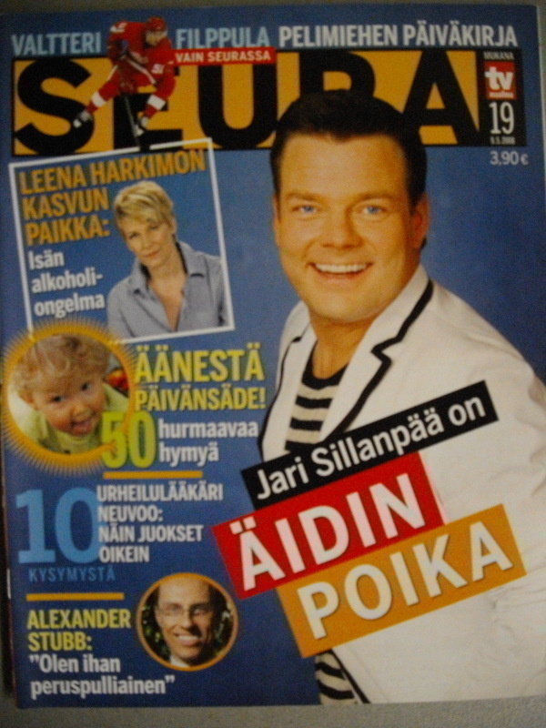Seura lehti Nro 19/2008. (11.3)