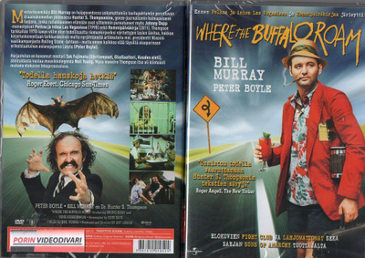 Where The Buffalo Roam (75 741) k -FI- DVD suomik. bill mur