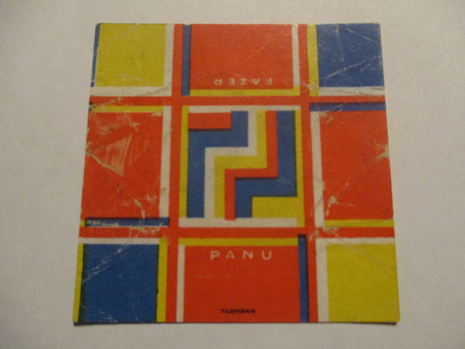 VANHA KARAMELLIPAPERI - PANU FAZER  (K15-S100)