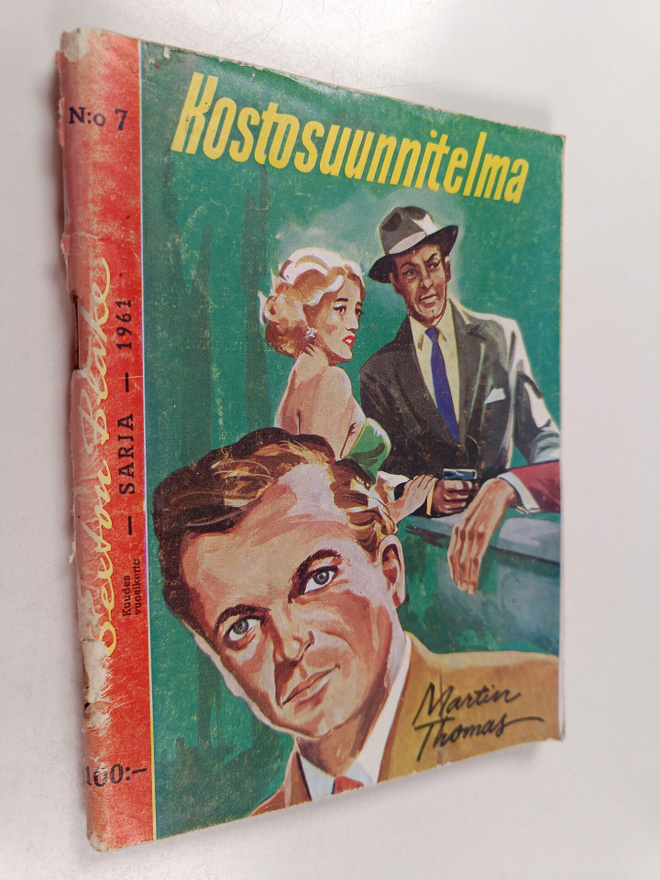 Martin Thomas : Kostosuunnitelma : salapoliisiromaani