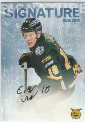 2016/17 Cardset  Signature Eemeli Suomi Ilves