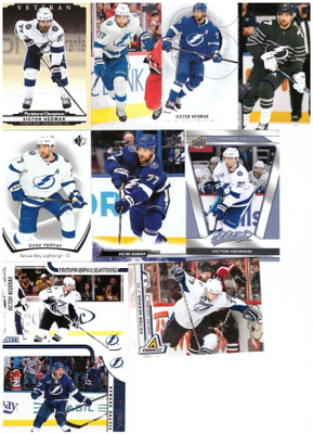 10 x VICTOR HEDMAN Tampa Bay Lightning