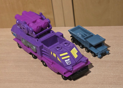 Transformers G1 CANNON TRANSPORT (Micromasters) 1990