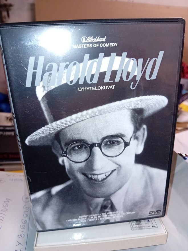 DVD Harold Lloyd : Lyhytelokuvat ( SIS POSTIKULU )