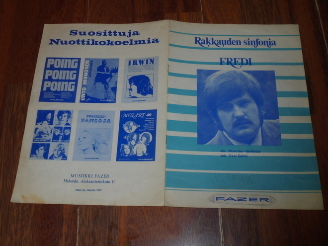 NUOTTIVIHKO - FREDI - Rakkauden Sinfonia 1973