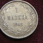 1 markka 1908 - pikkukuva 1