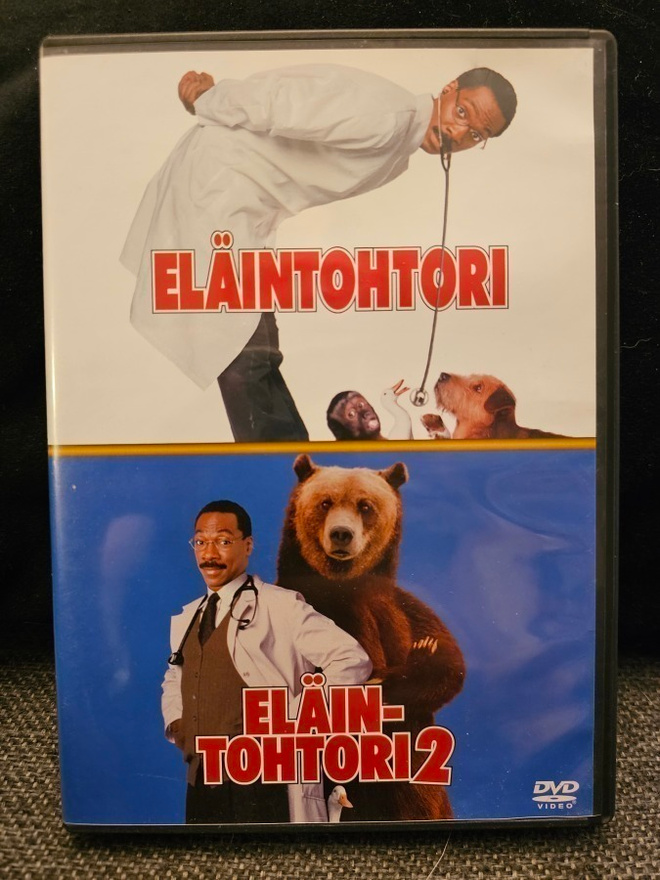 Eläintohtori 1 & 2 (2xDVD) Eddie Murphy