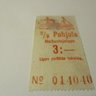 S/s Pohjola matkalippu - pikkukuva 1