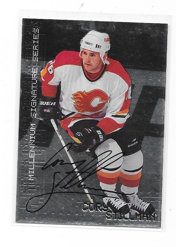 99-00 BAP Millenium Signature #43 Cory Stillman Calgary AUTO