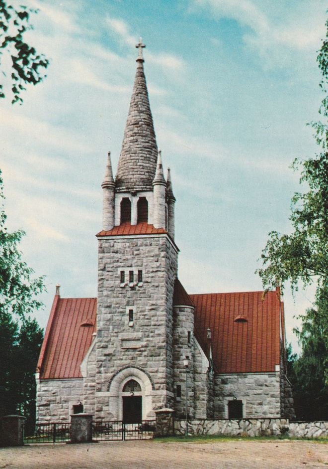 KIRKKOKORTTI - NILSIÄN KIRKKO - 6
