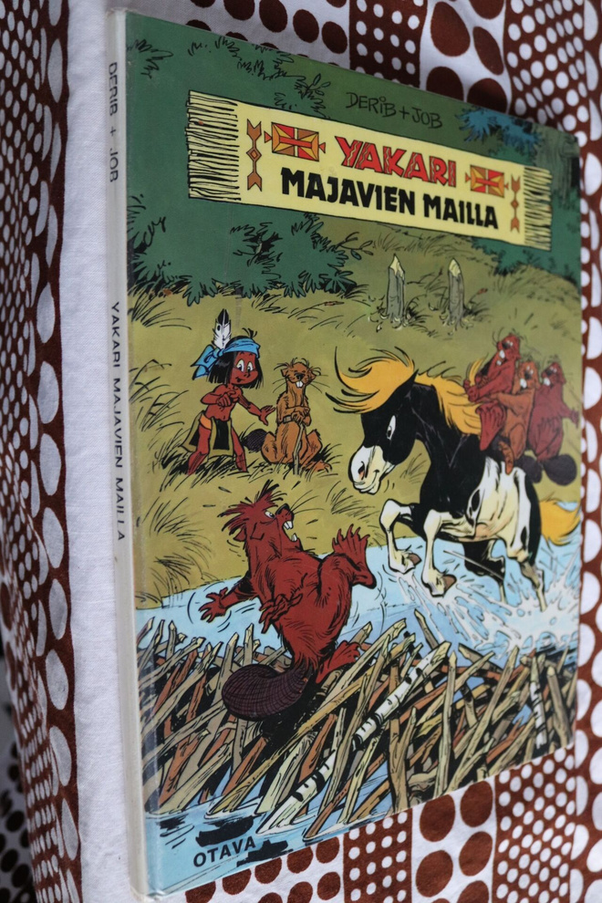 Derib + Job : Yakari Majavien mailla ( 1.p. 1983 )