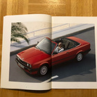 Esite BMW E30 3-sarja Cabriolet 1992 318i 320i 325i Cabrio - pikkukuva 3