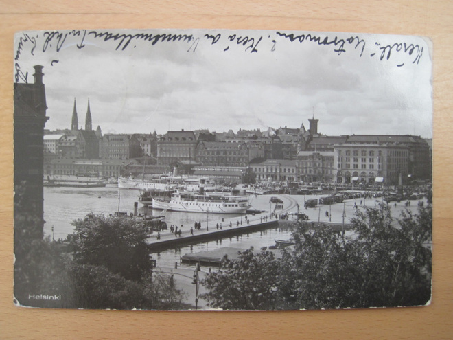 VANHA Postikortti Helsinki 1937
