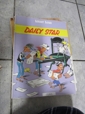 LUCKY LUKE  ALBUMI PAINOS  1 DAILY STAR