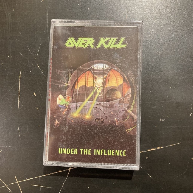 Overkill - Under The Influence (GER/1988) C-kasetti