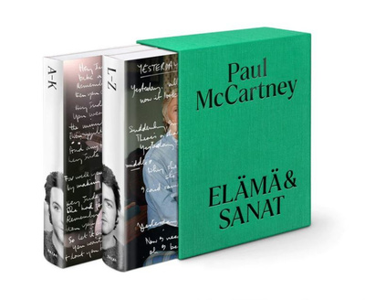 Paul McCartney - Elämä & Sanat - 2 kirjaa + Kotelo - Uusi