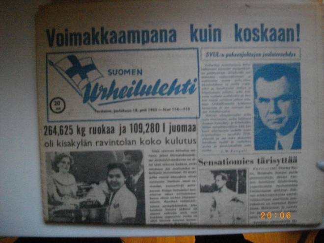 Suomen Urheilulehti Nro 114-115/1952 (25.2)
