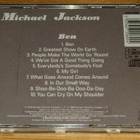 Michael Jackson:Ben -cd (1972) - pikkukuva 3