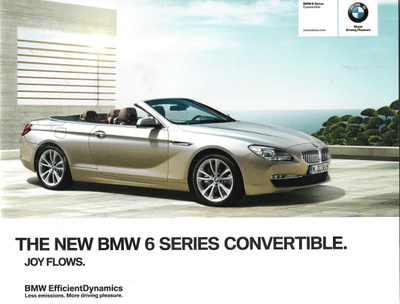 2010 BMW 6 Series Convertible esite - KUIN UUSI - 24 sivua