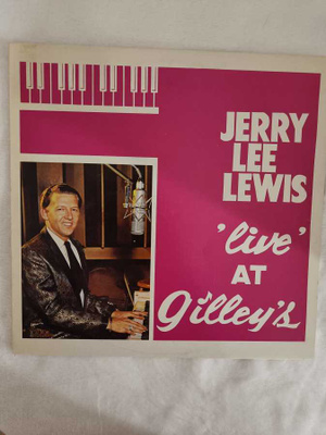 JERRY LEE LEWIS - 'LIVE' AT GILLEY'S LP UNOFFICIAL RELEASE