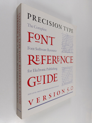 Jeff Level : Precision type font reference guide version ...