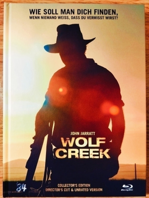 WOLF CREEK (2005) UNRATED LE Mediabook 84 Entertainment RARE