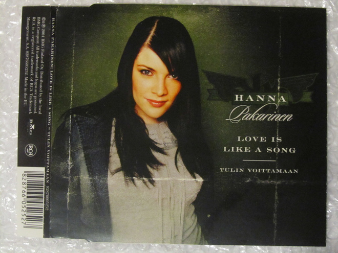 Hanna Pakarinen • Love Is Like A Song CD-Single