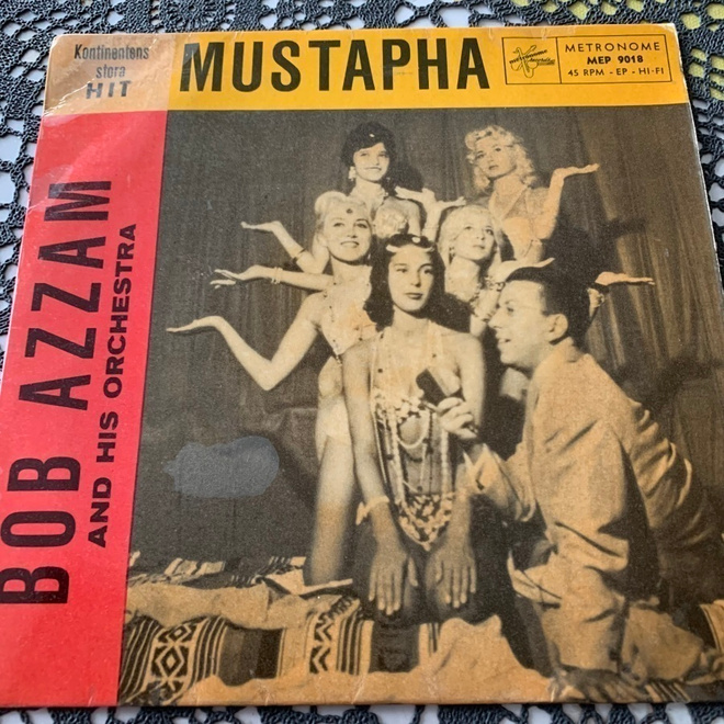 BOB AZZAM: Mustapha - EP * SWE 1960