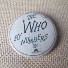 vintage The Who By Numbers -pinssi - pikkukuva 1
