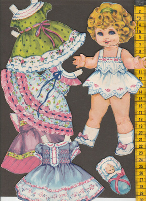 Paperinukke Synnöve, Agathon 1950-luku