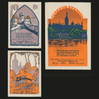Saksa Notgeld 10, 25, 50 Pfg, Schwerin 1922 - pikkukuva 2