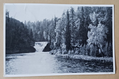 Kuusamo, Jyrävän koski, mv vkpk, kulk.