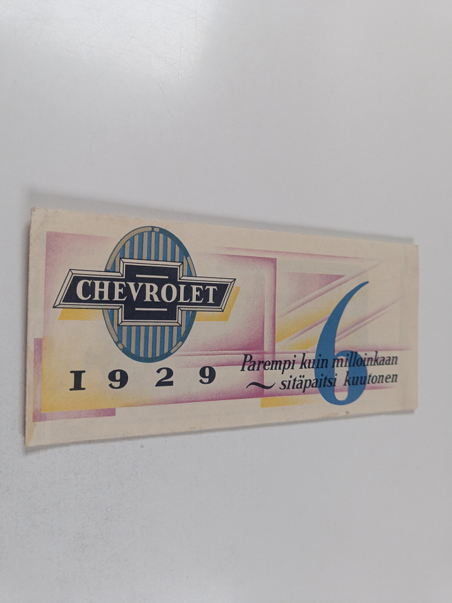 Chevrolet 6 1929 -esite