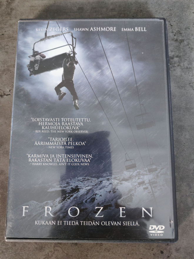 Frozen dvd suomijulkaisu