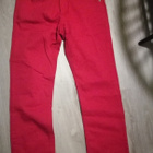 Hampton Chinos- Miesten punaiset farkut w32- L 32" - pikkukuva 1