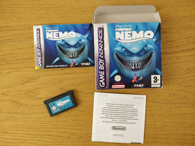 Finding Nemo GBA CIB