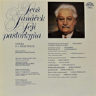 Leoš Janá?ek – Její Pastorky?a Ooppera 2LP - pikkukuva 2