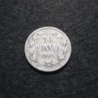 50 penniä 1865 - hopeaa - pikkukuva 1