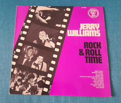 JERRY WILLIAMS Rock&Roll Time GP-9938 1968 Ruotsi