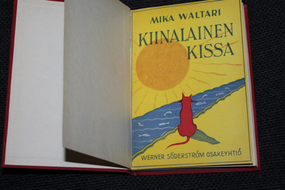 1.p. 1932 Mika Waltari - Kiinalainen kissa ja muita satuja
