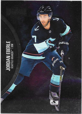 2021-22 Metal Universe #97 Jordan Eberle , Seattle Kraken