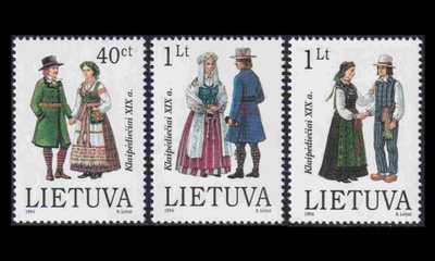Liettua 610-2 ** Kansanpukuja (1996)