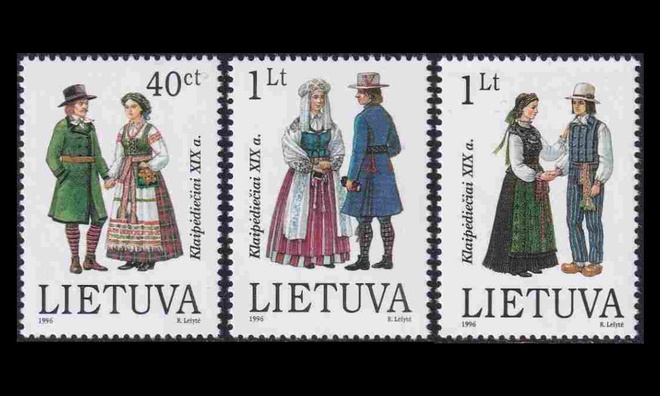 Liettua 610-2 ** Kansanpukuja (1996)