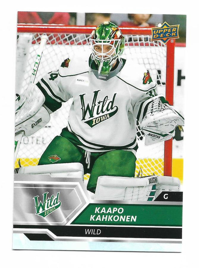 2019-20 Upper Deck AHL Hockey #60 Kaapo Kähkönen