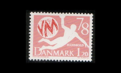 Tanska 655 ** Käsipallon MM-kisat (1978)