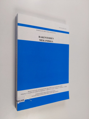 Rakenteiden mekaniikka, Vol. 50, No 3/2017. Special issue...