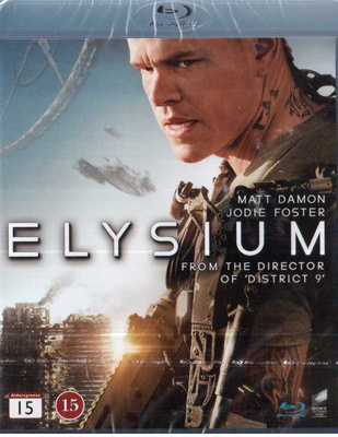 ELYSIUM blu-ray (UUSI MUOVISSA)